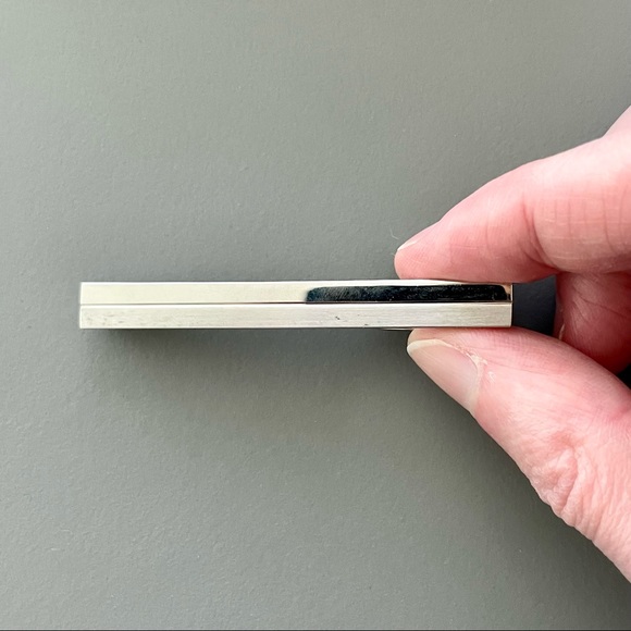 Indochino Minimalist Stripe Tie Clip - Picture 4 of 8